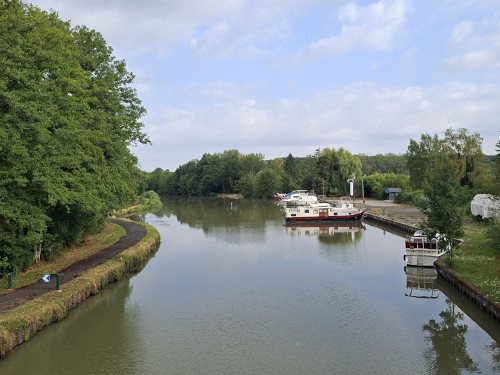 canal de la Marne au Rhin à Moussey