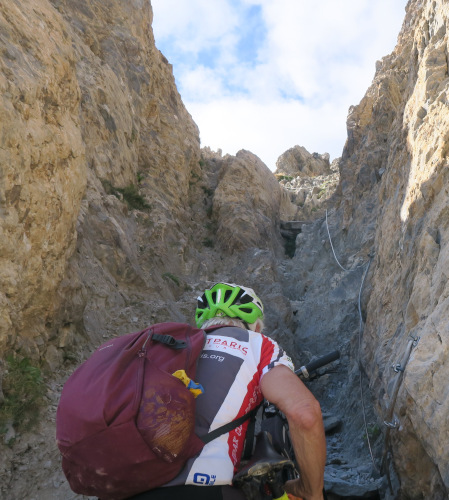 cheminée du col des Béraudes