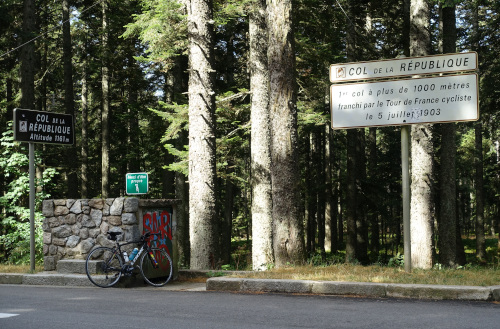 Au col de la République