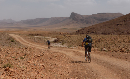 descente du tizi n'Ounziy