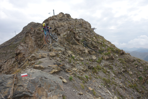 vers le col de Sestrière