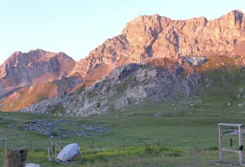 lumières matinales autour de Gardetta