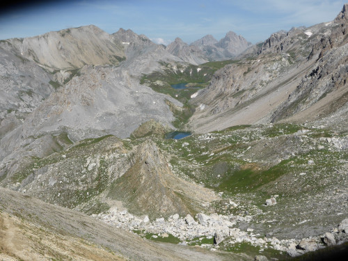 vue nord du passo Peroni