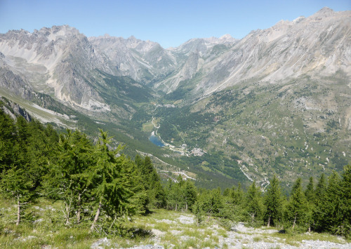 Vue sud du colle Ciarbonet