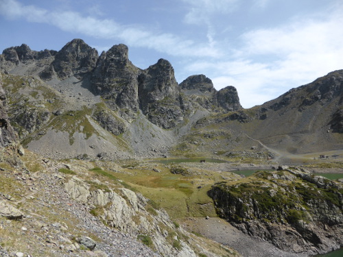 Les Vans et le col de la Lessive