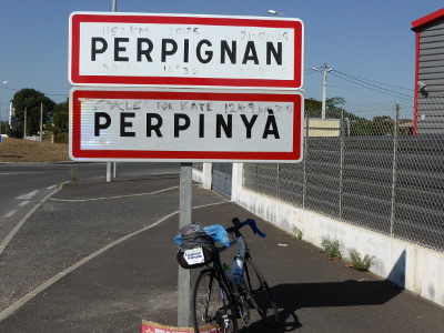 arrivée à Perpignan